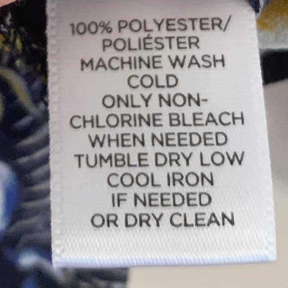 LOFT Long Sleeve Multi-Pattern Silky Blouse - Picture 7 of 7